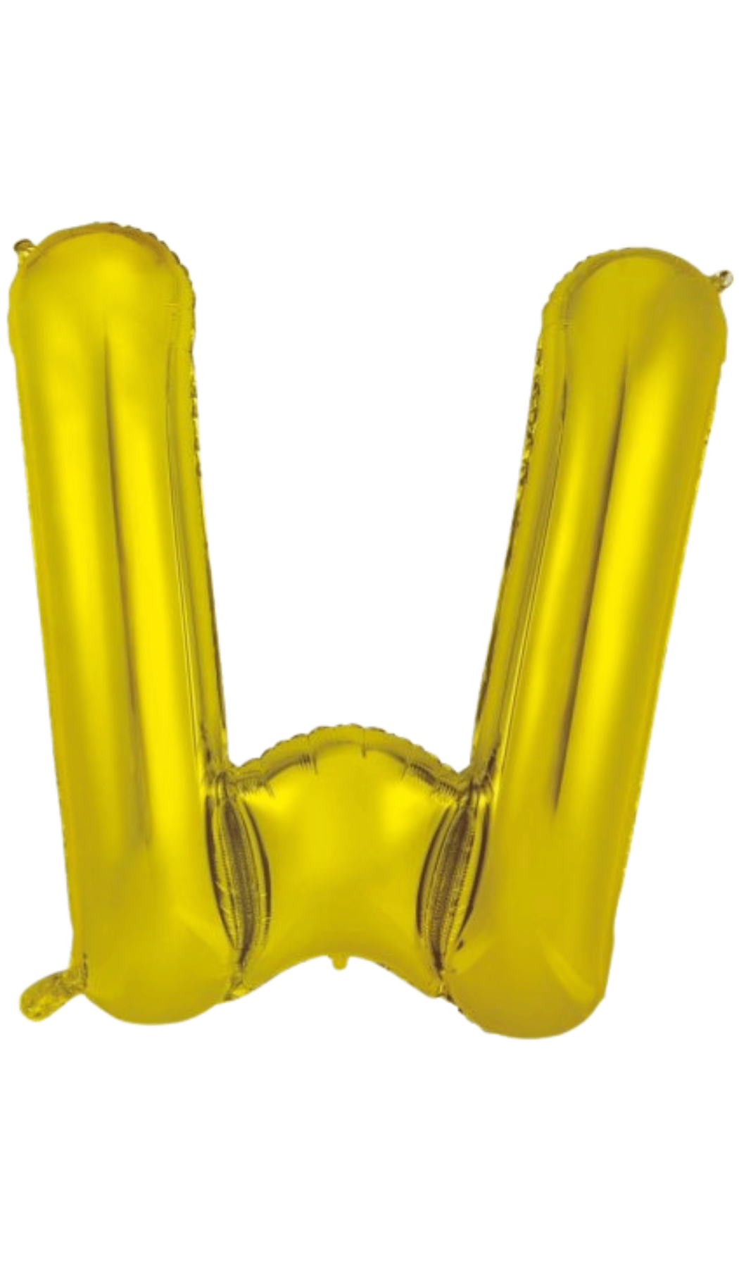 Large Foil Letter Shape Balloon Gold W
