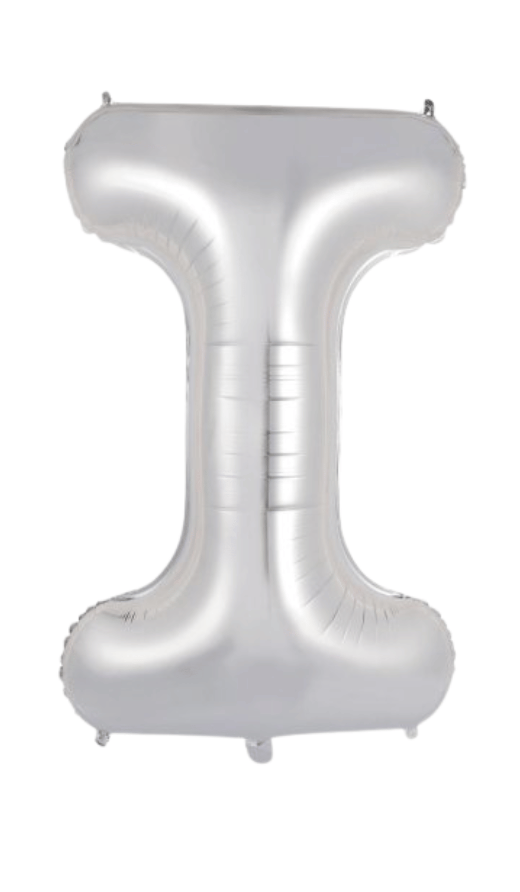 Large Foil Letter Shape Balloon Silver I