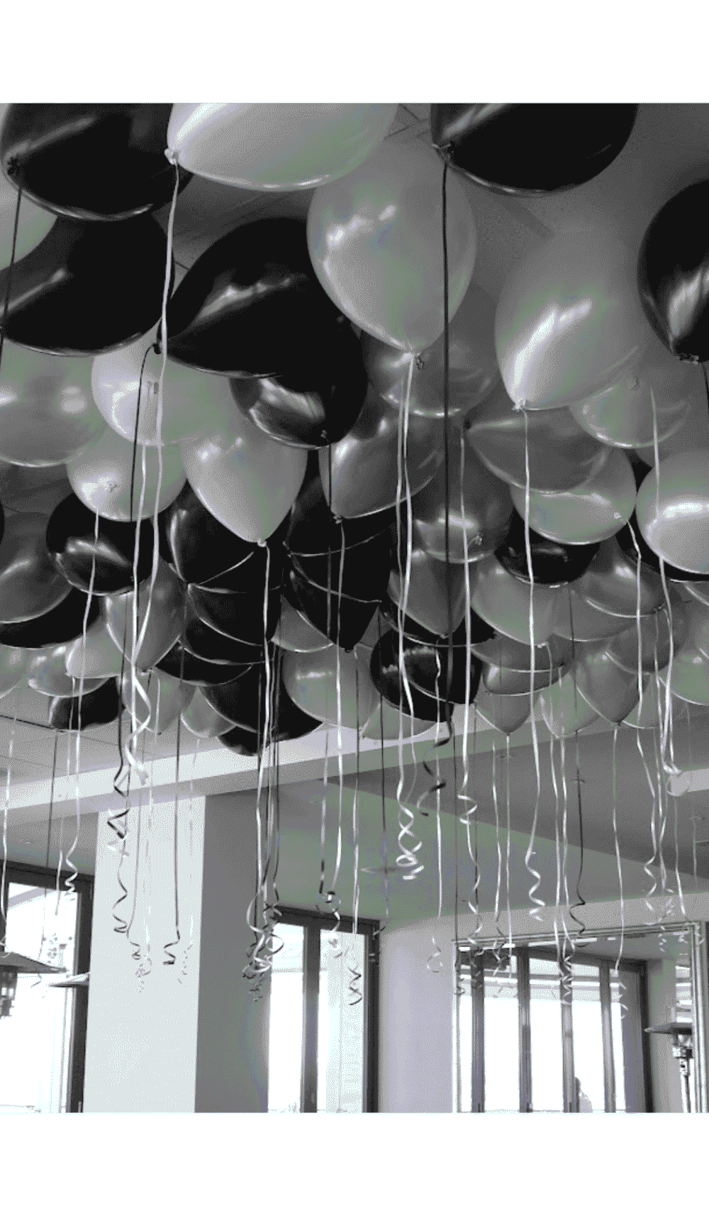 Helium Filled Ceiling Balloons Latex