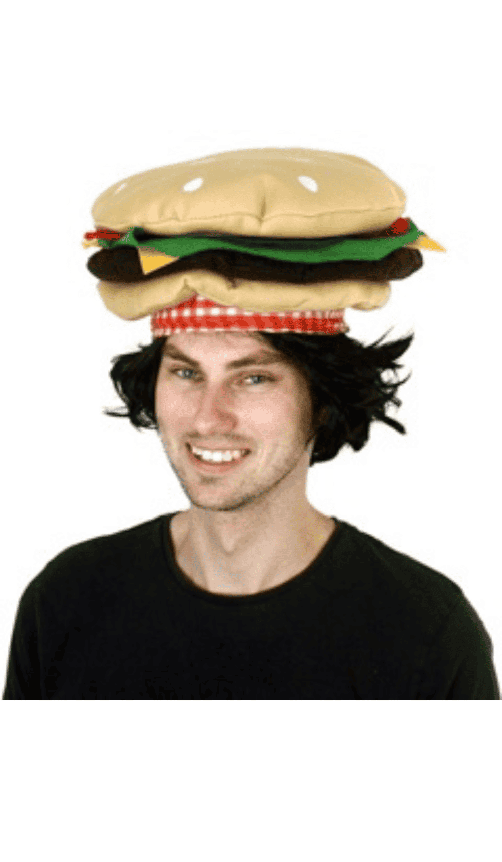 Hamburger Hat Plush