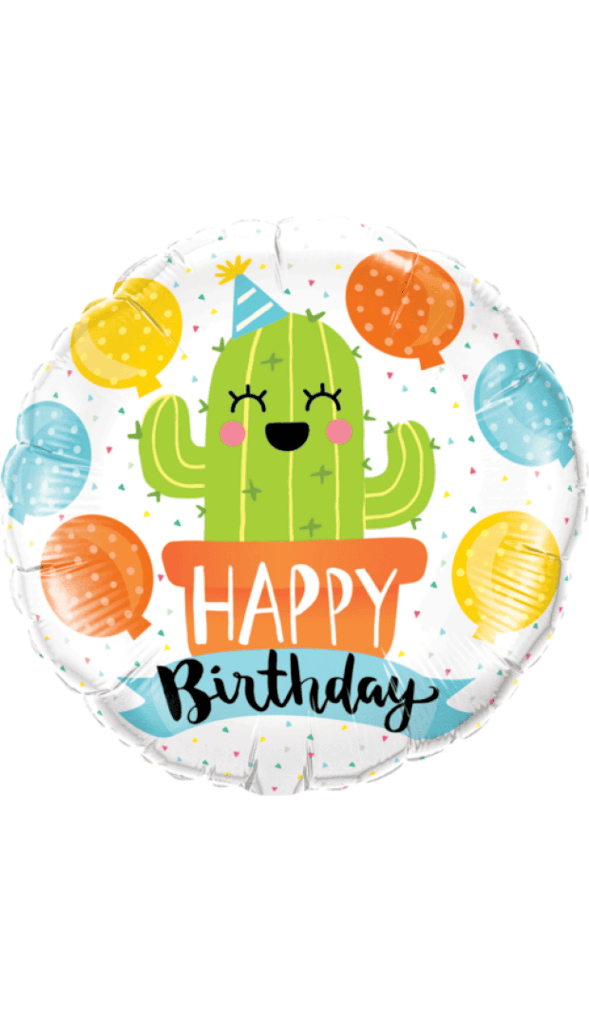 Happy Birthday Cactus Balloons Foil Balloon