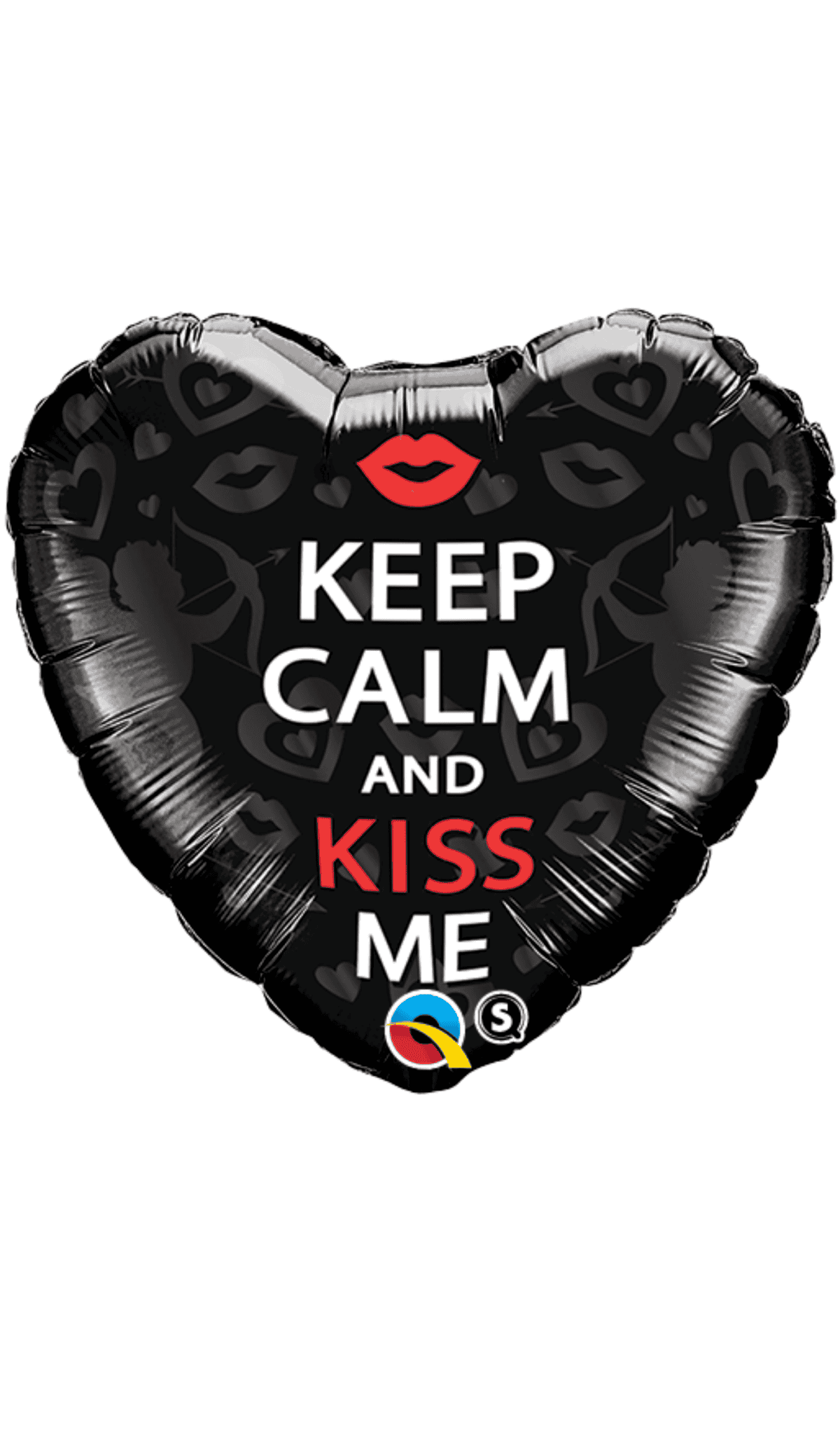 Keep Calm & Kiss Me Foil Balloon