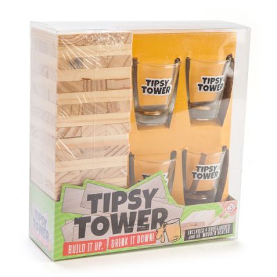 Tipsy Tower Jenga Drinking Game