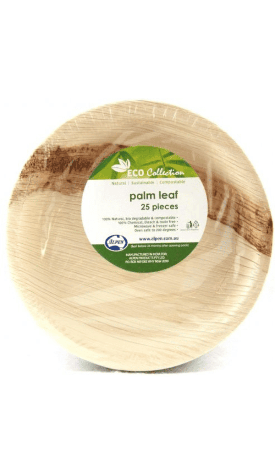 Palm Leaf Plates 25 Pack