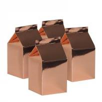 Milk Box Paper Rose Gold