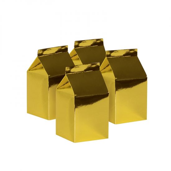 Milk Box Paper Gold