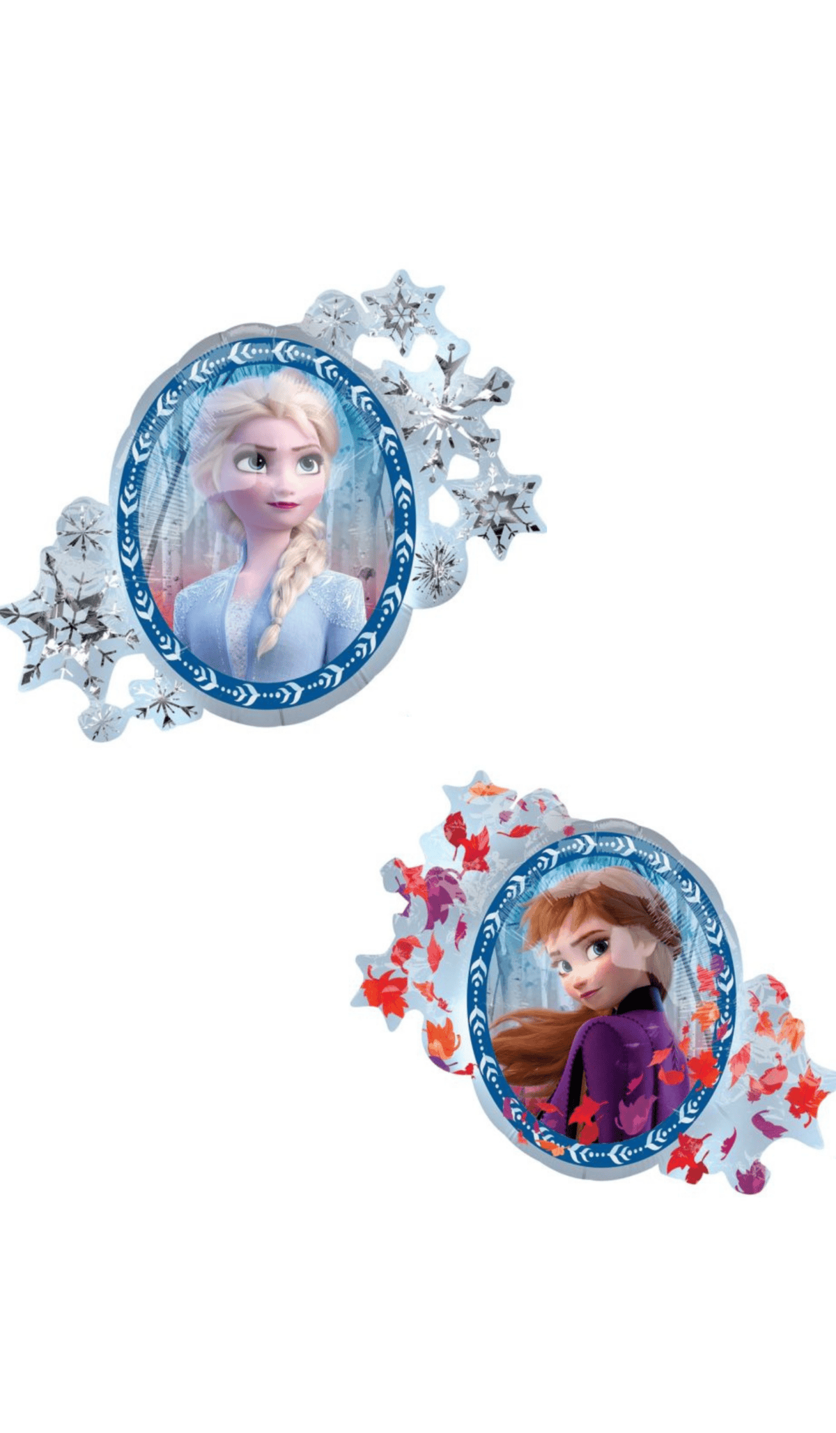 Frozen 2 Foil Supershape Elsa & Ana