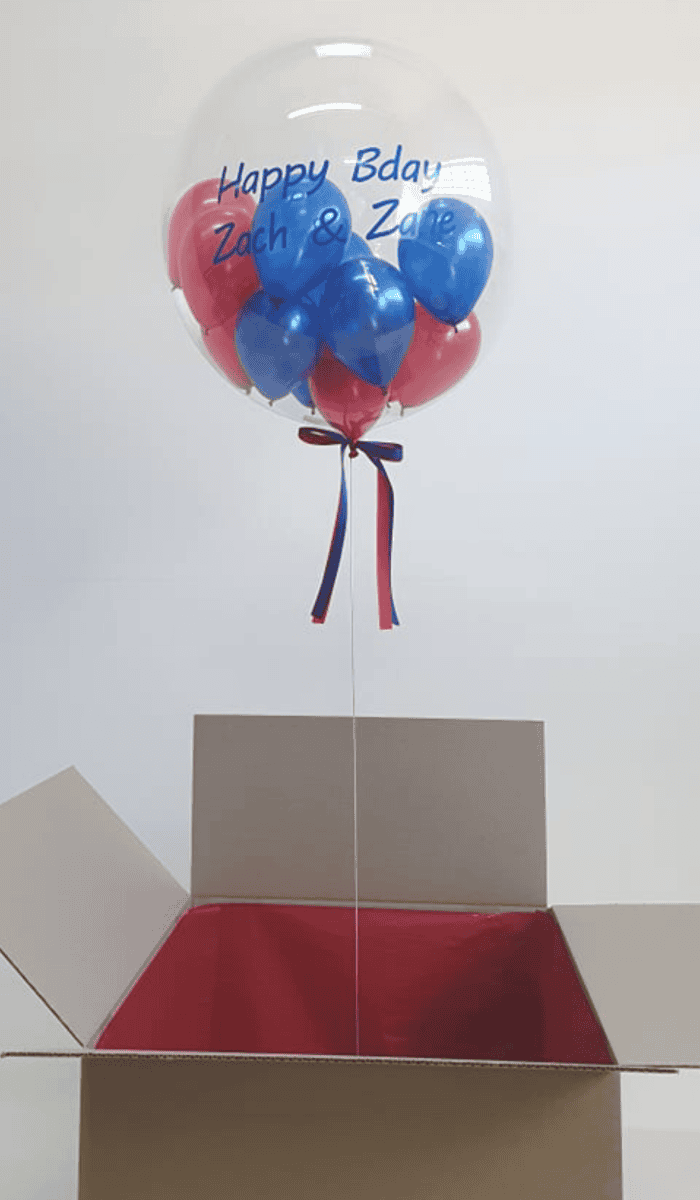 Balloon in a box gift