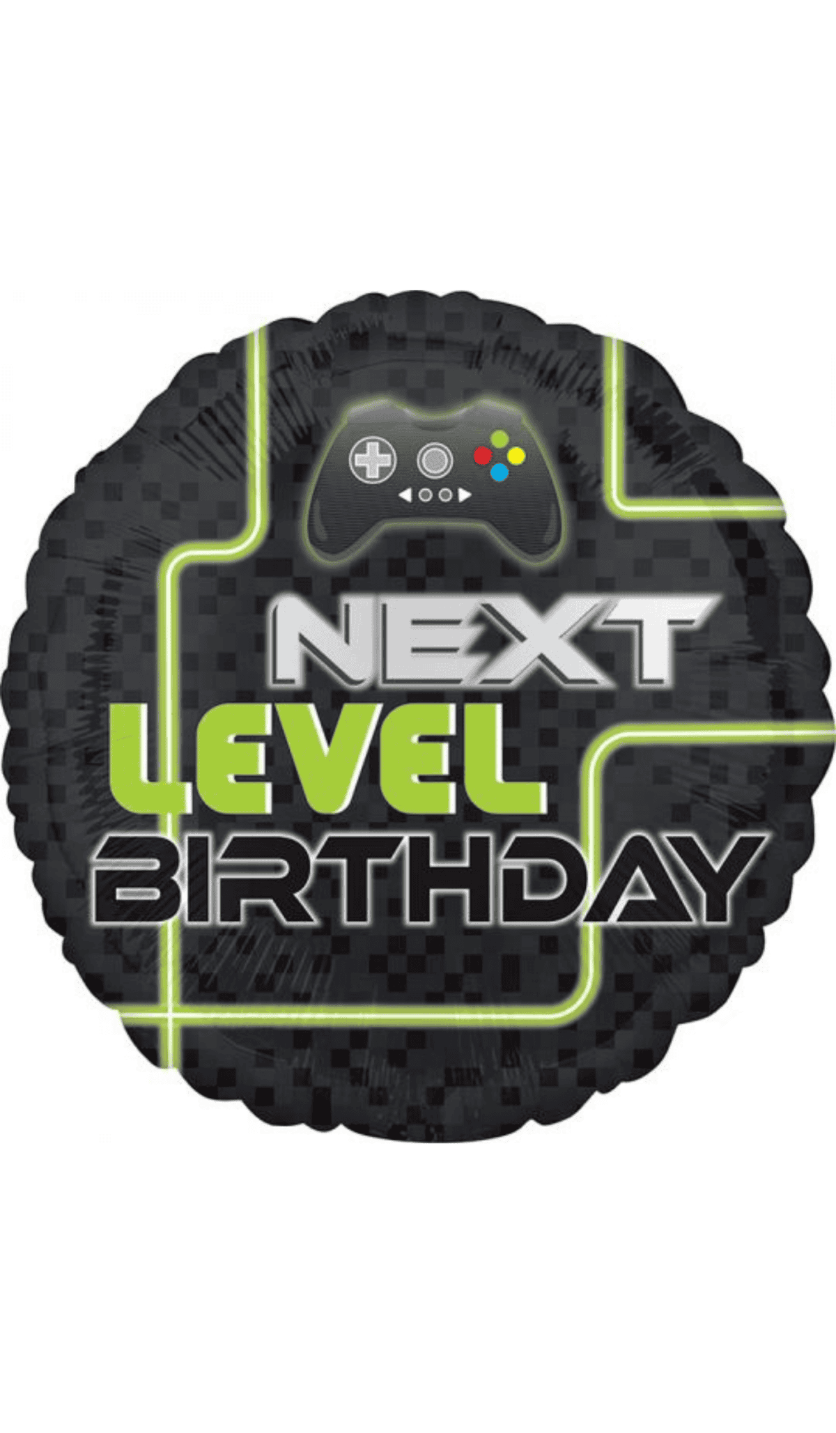 Next Level Gaming Birthday Foil Balloon