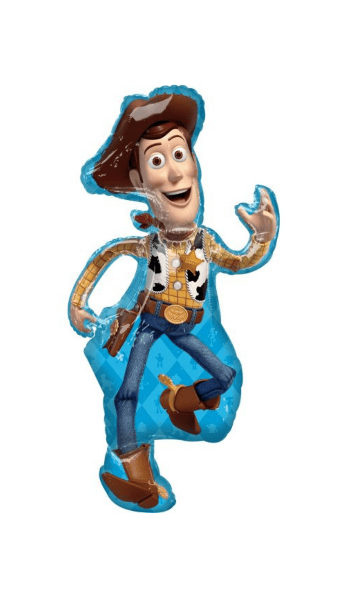 toy story woody foil balloon shape
