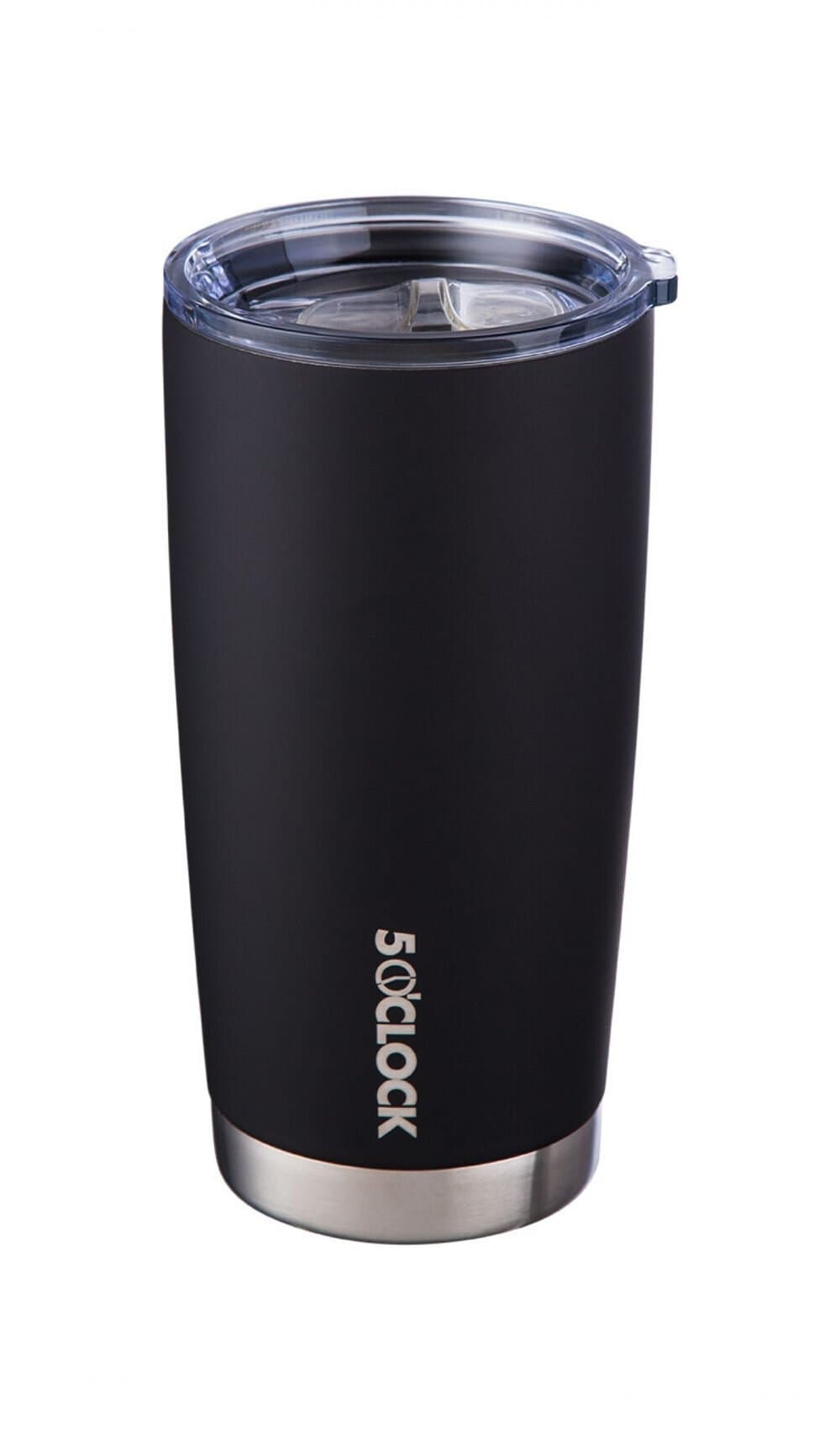 5 O'Clock Insulated Tumbler Black