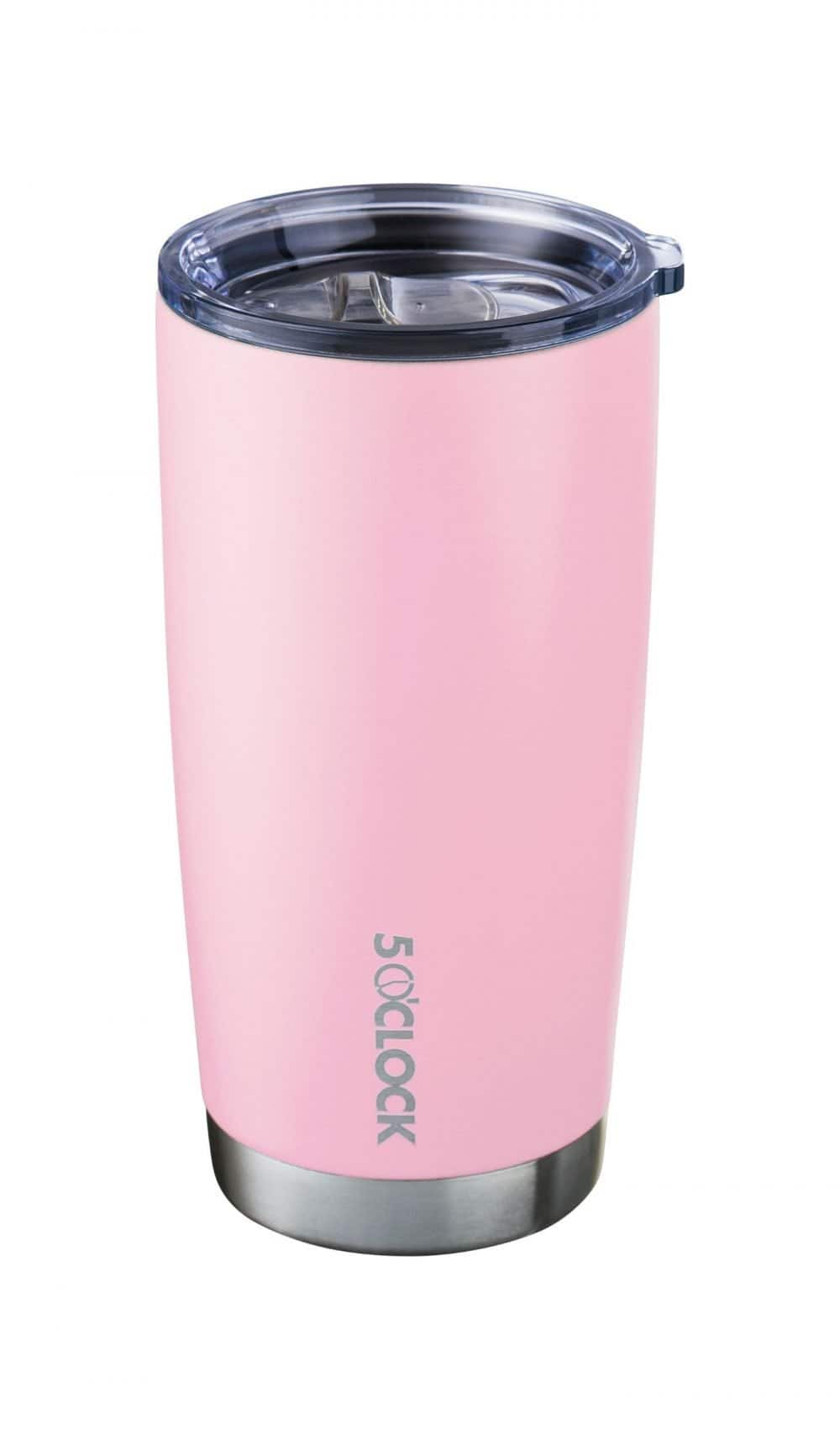 5 O'Clock Insulated Tumbler Matte Blush Pink