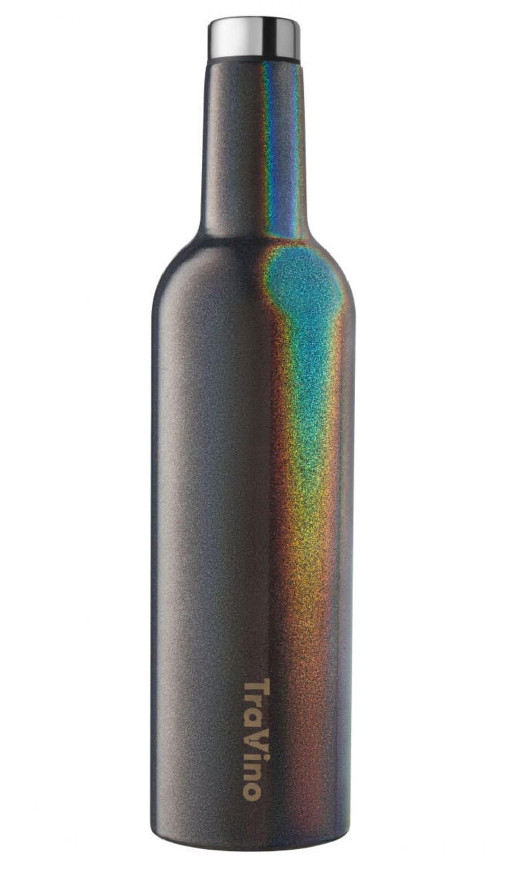 Travino Insulated Wine Flask Charcoal