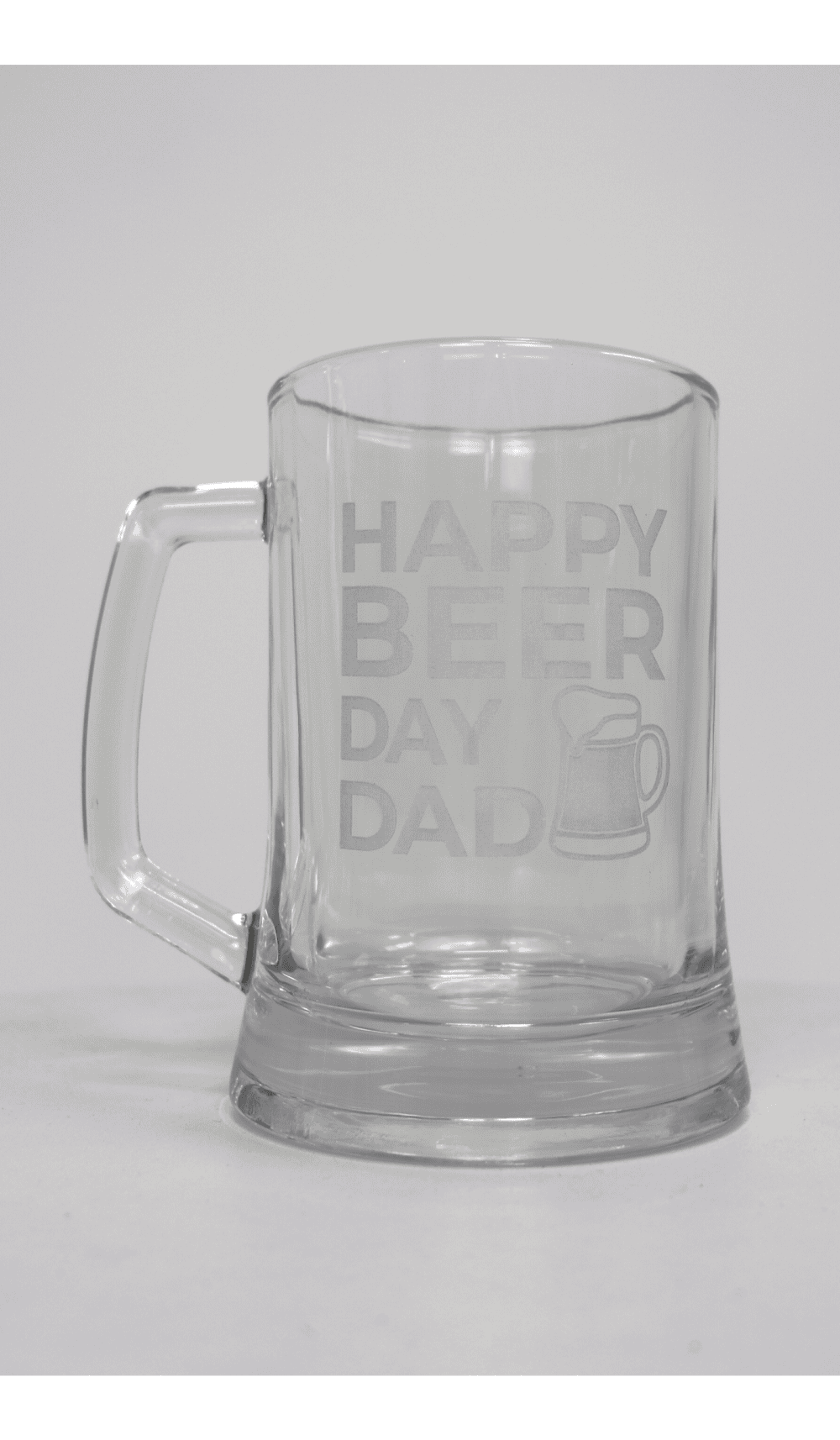 Glass Beer Stein