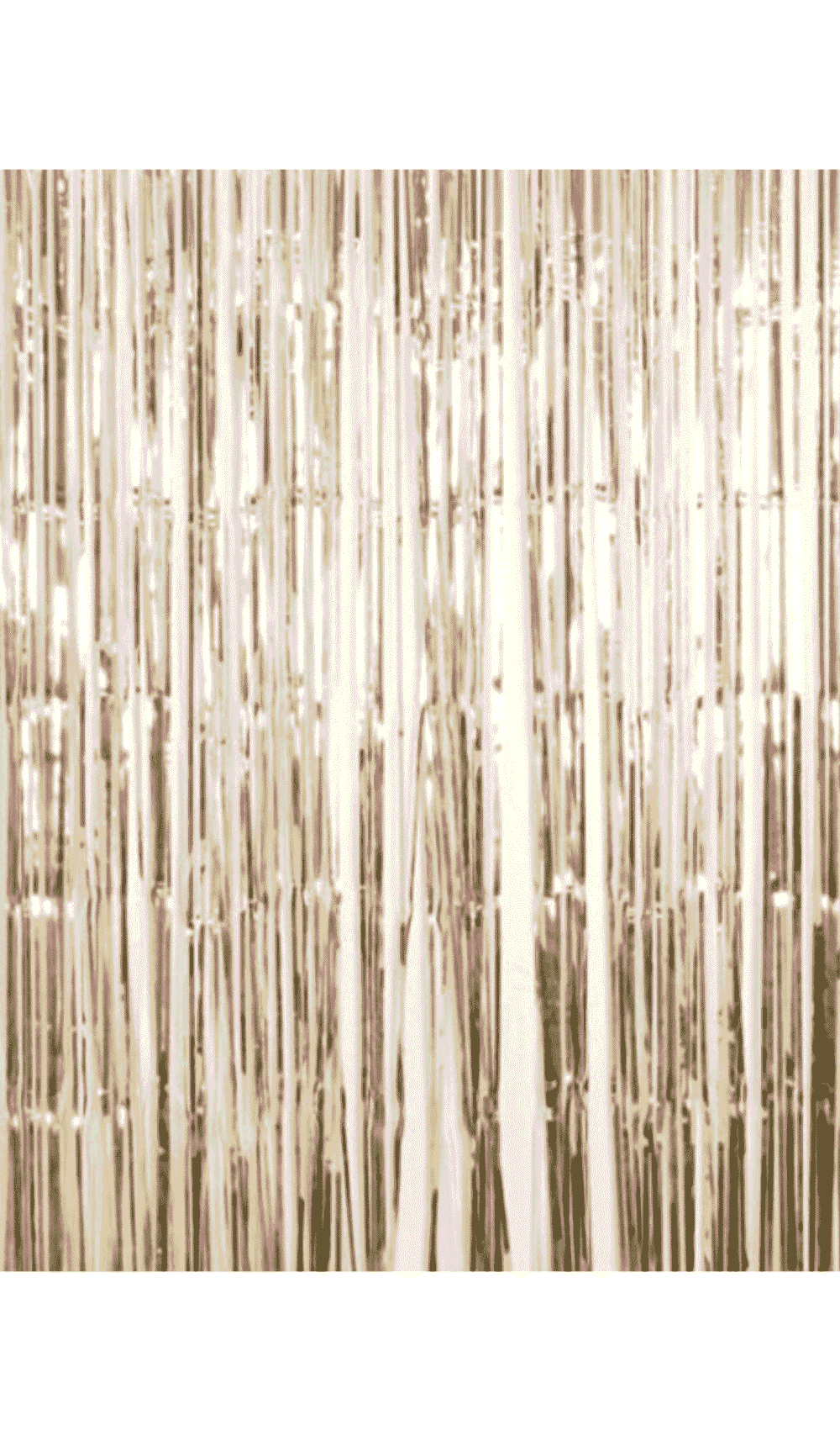Foil Door Curtain Party Decoration Metallic True Rose Gold