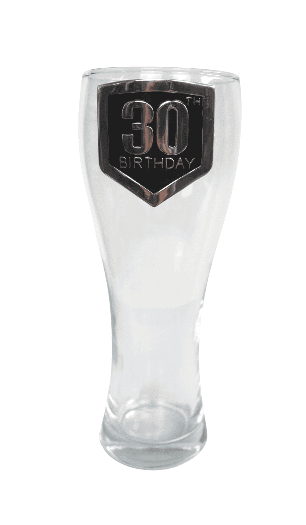 Schooner Beer Glass 30 Birthday