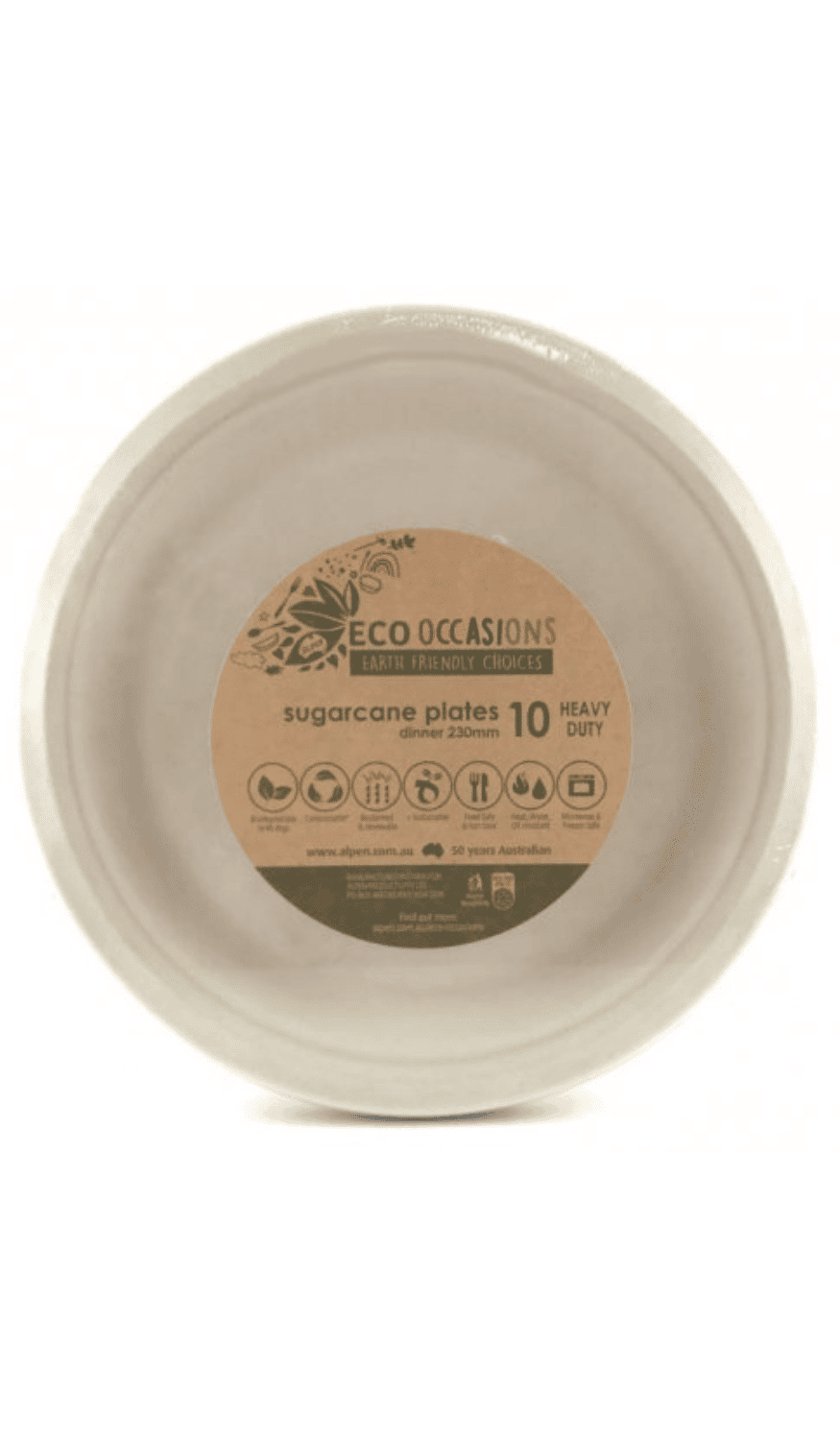Sugar Cane Plates Dinner 230mm