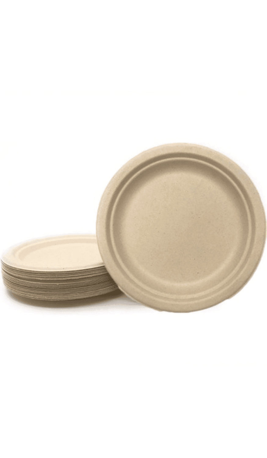 Sugar Cane Plates Dinner 50 Pack