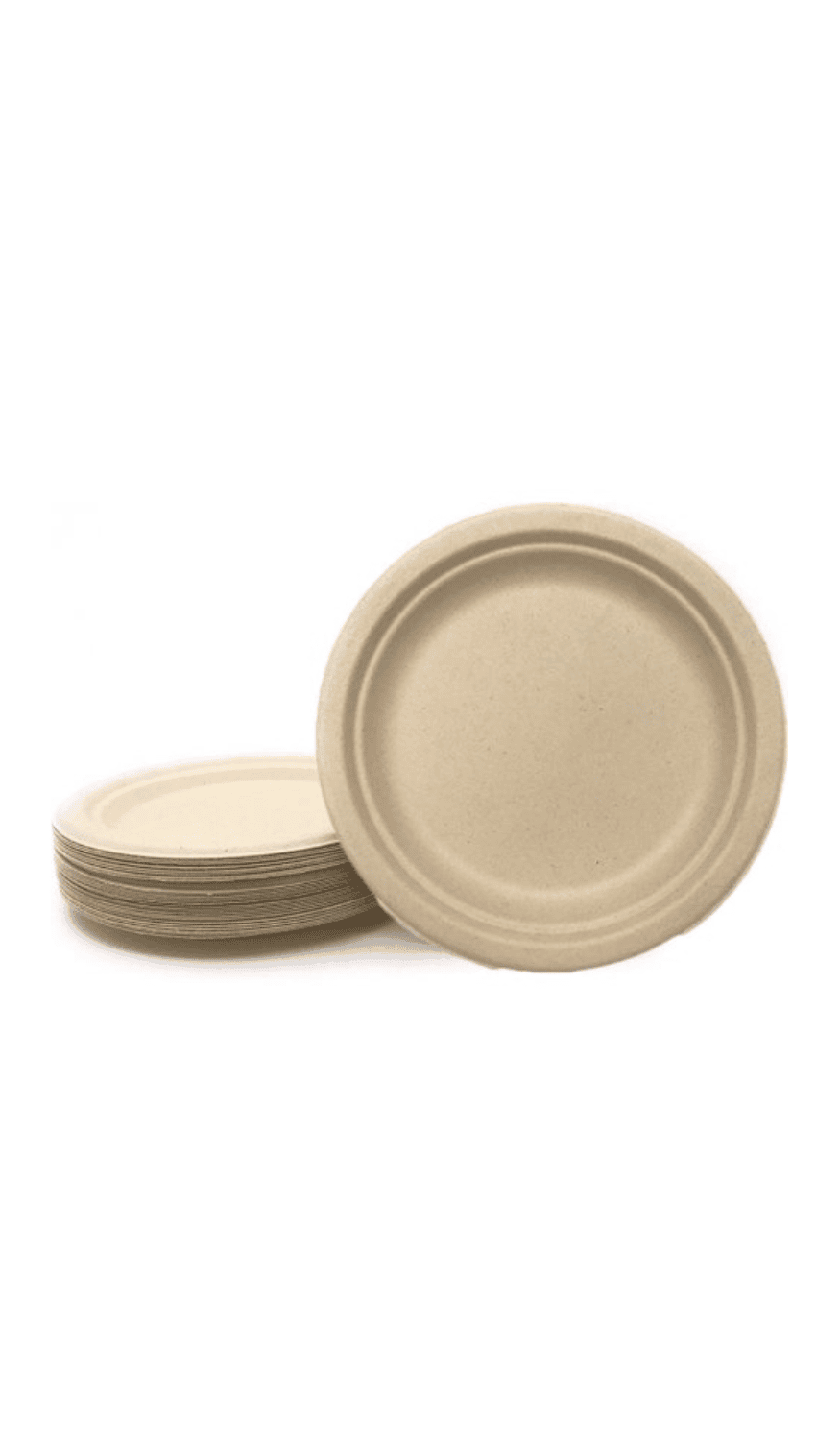 Sugar Cane Plates Lunch 180mm Pack 50