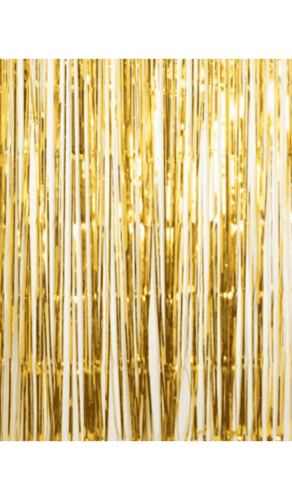 Foil Door Curtain Party Decoration Metallic Gold