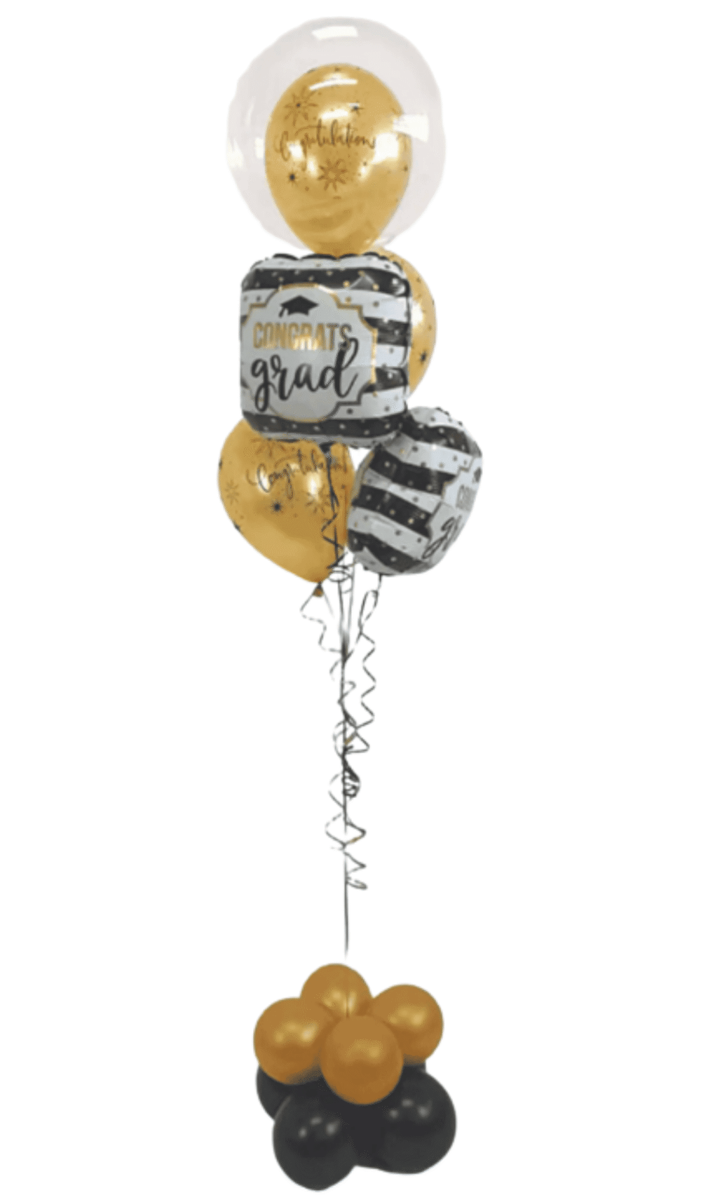 Graduation Bubble Balloon Bouquet