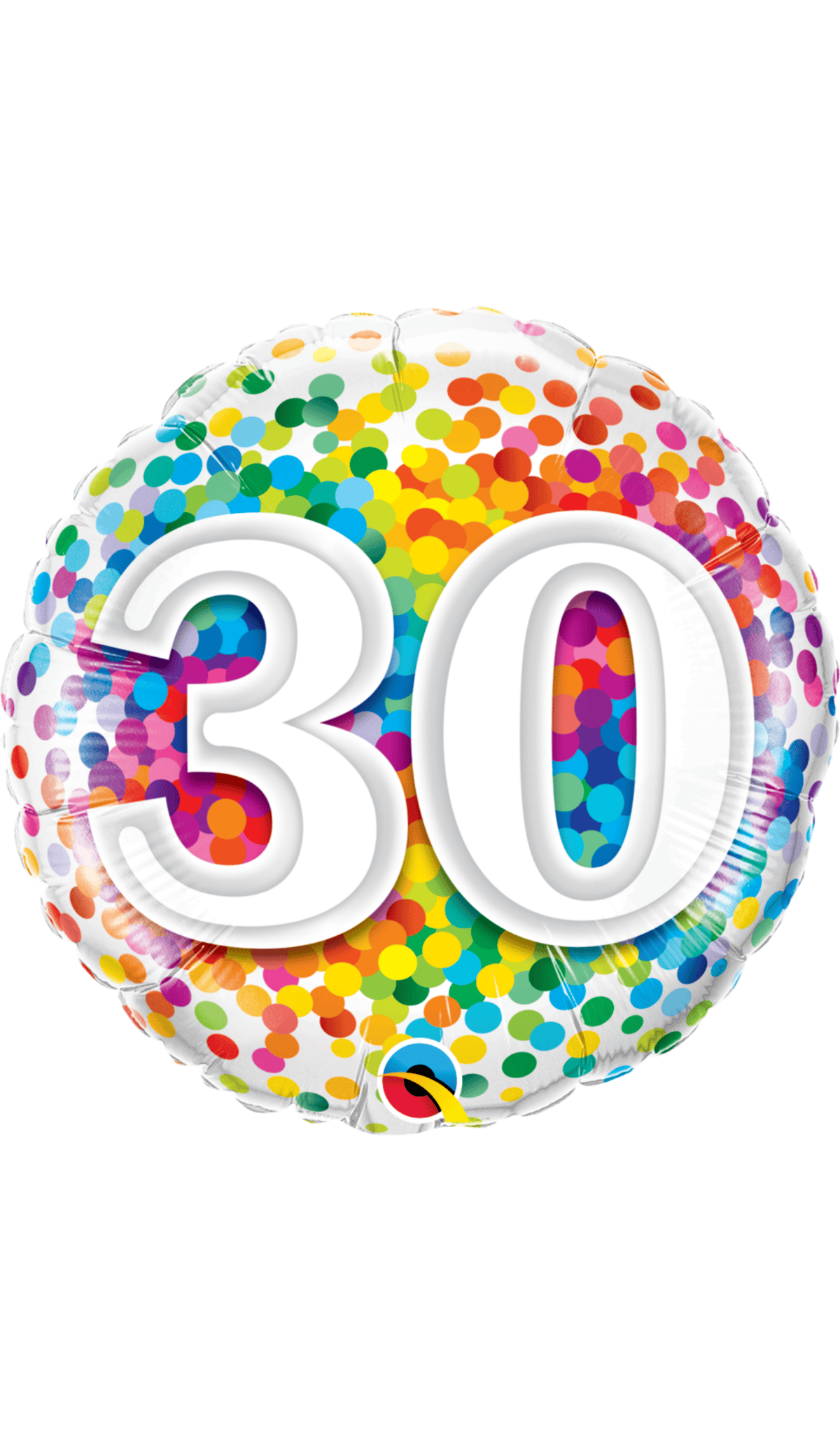 30 Confetti Foil Balloon