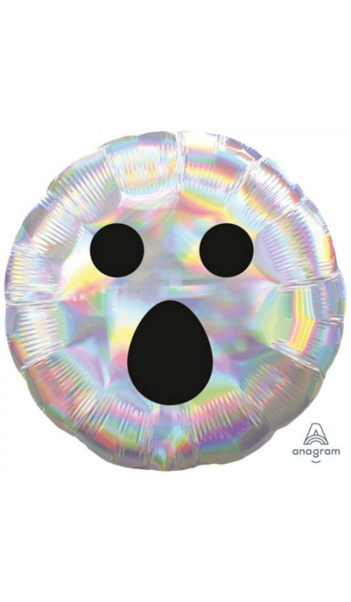 ghost face scream foil balloon