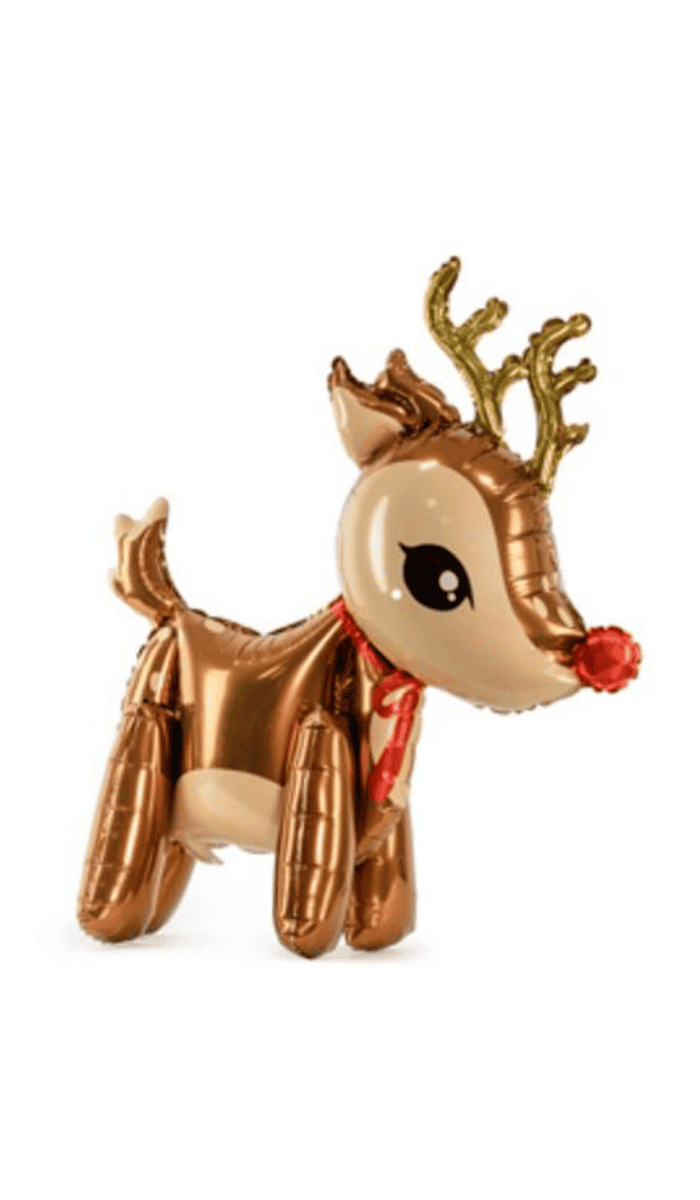 Reindeer Foil Balloon Shape Party Deco Christmas