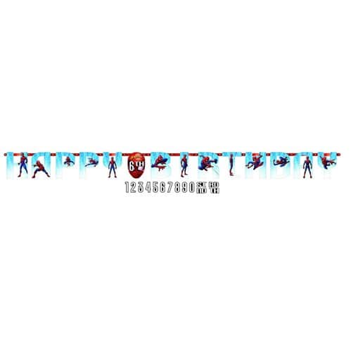 Spiderman Jumbo Letter Banner Kit