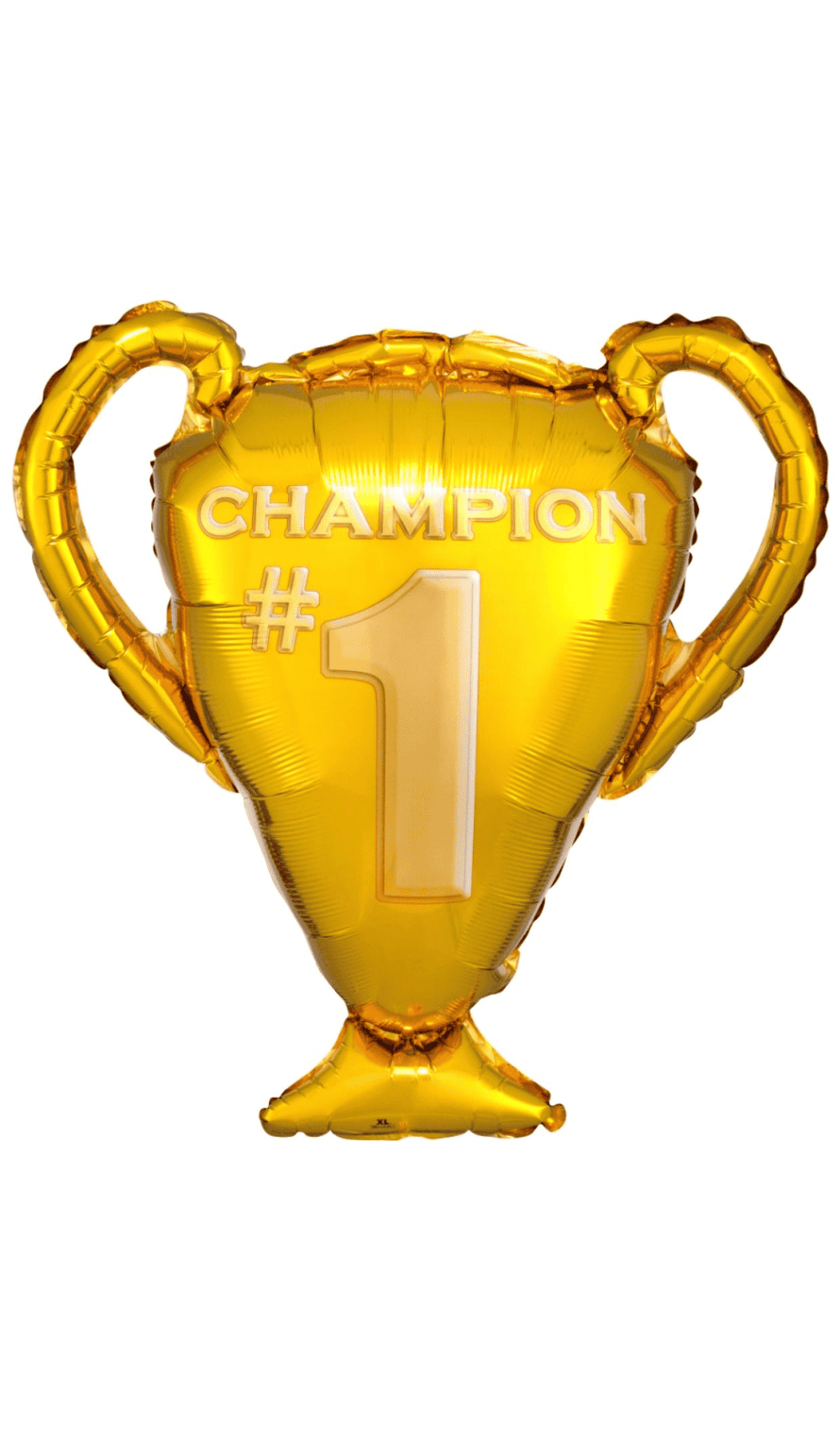 Trophy Foil Balloon Shape Champion