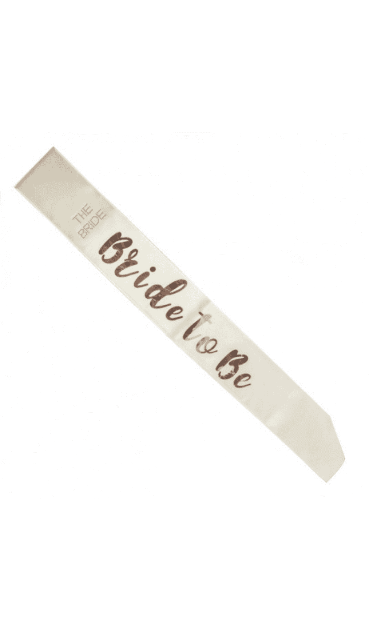 Bride to Be Rose Gold Sash