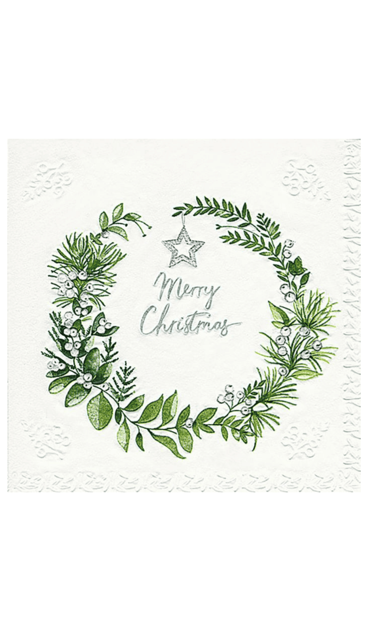 Napkins Lunch Merry Christmas