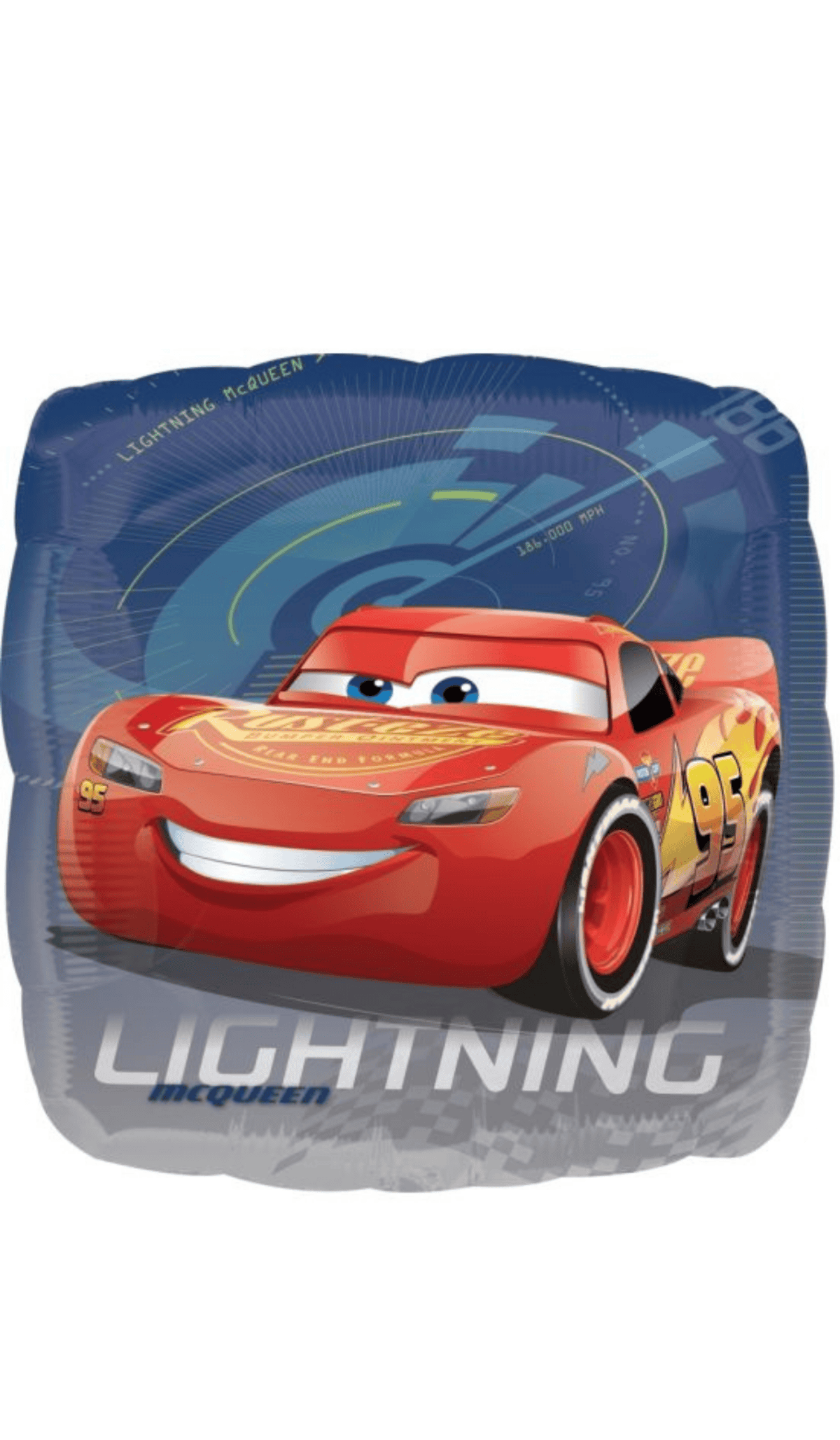 Disney Cars Birthday Foil Balloon