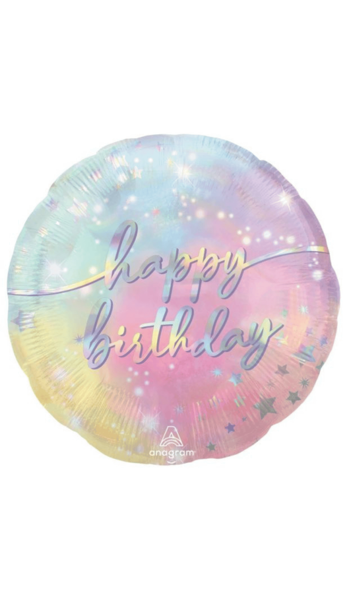 Happy Birthday Luminous Jumbo Foil Balloon
