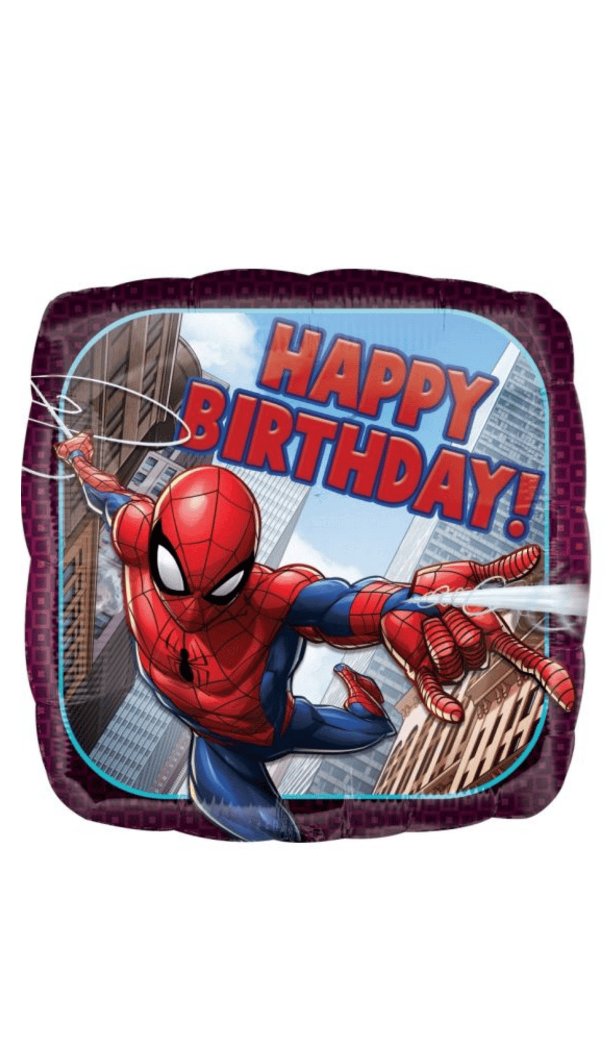 Spiderman Birthday Foil Balloon