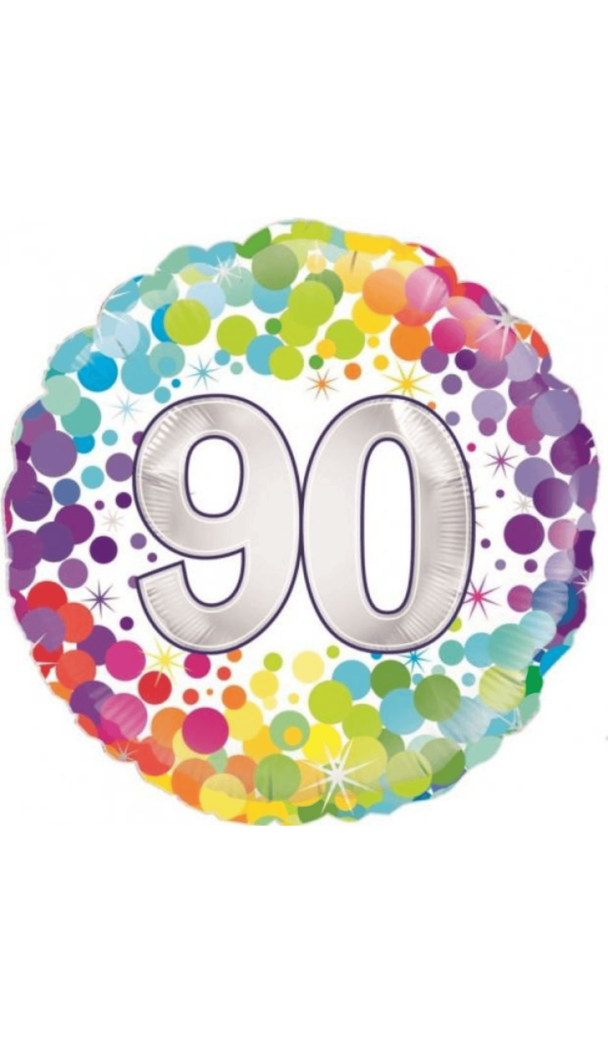 90 Rainbow Foil Balloon