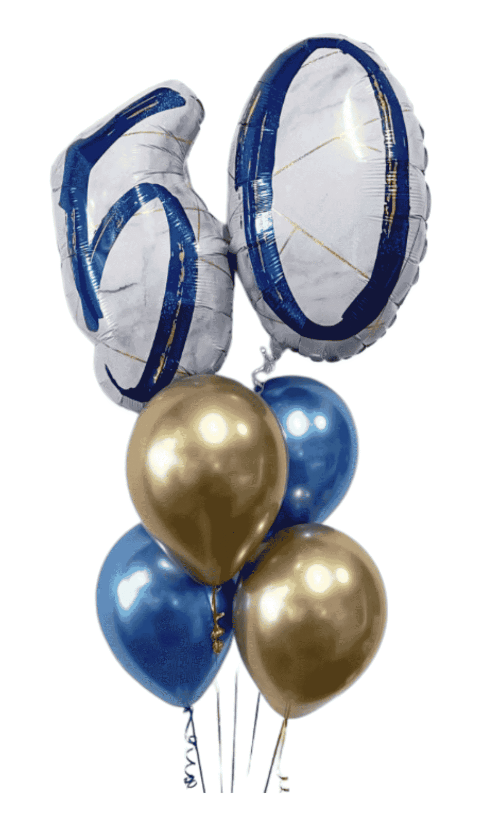 Marble Age Bouquet helium balloons