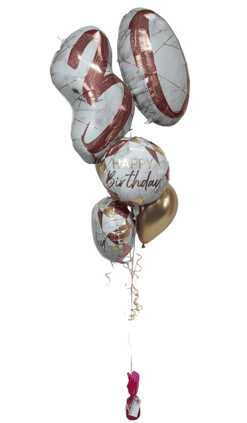 Marble Age Bouquet Deluxe helium balloons gift