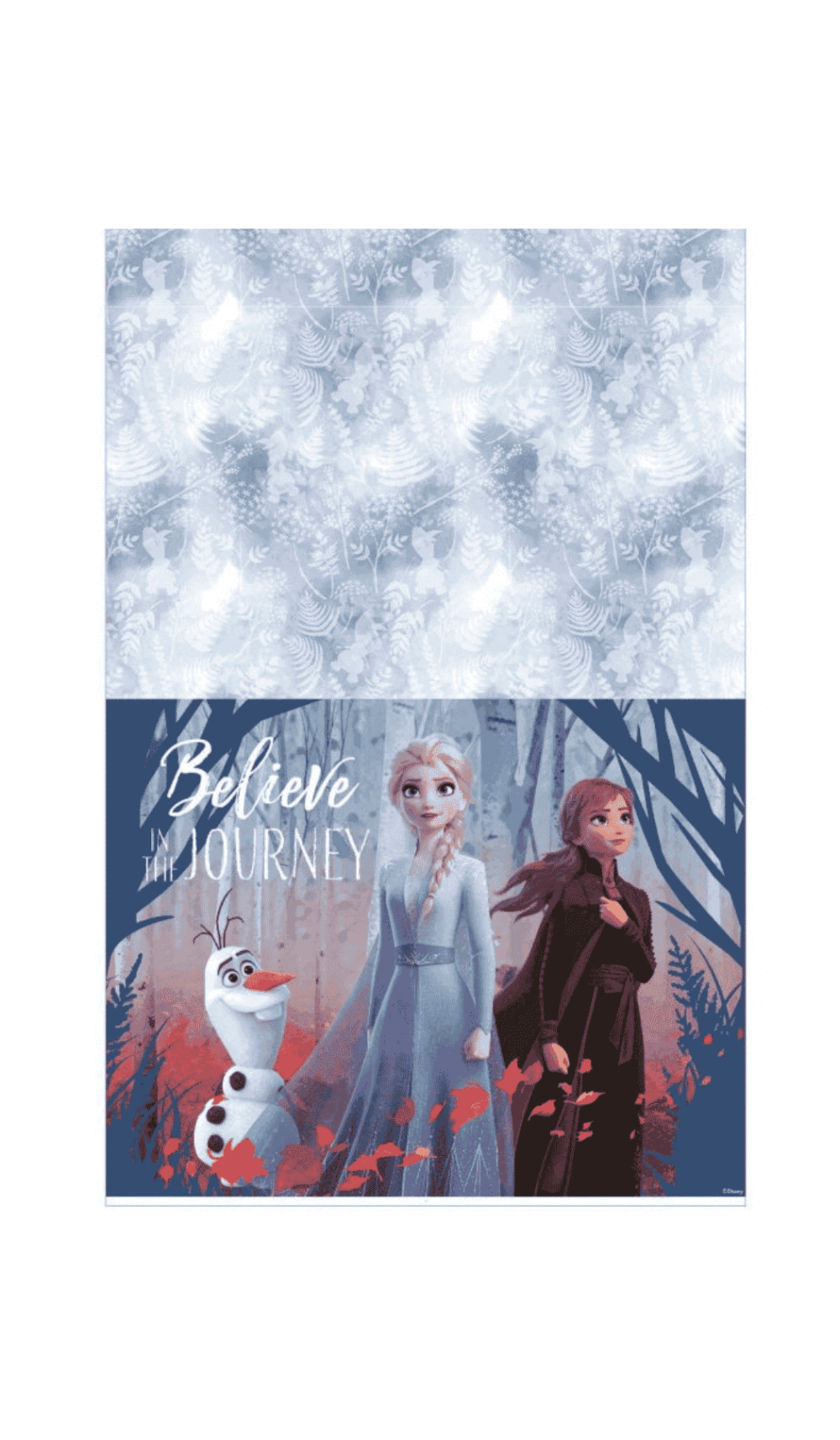 Paper Party Table Cover Rectangle Disney Frozen