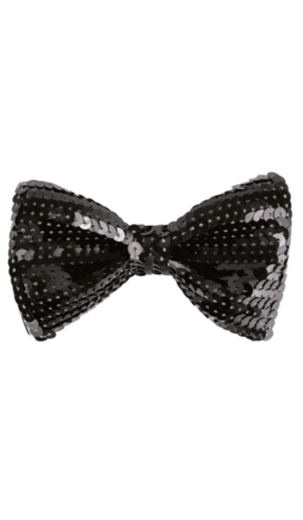 bowtie black sequin