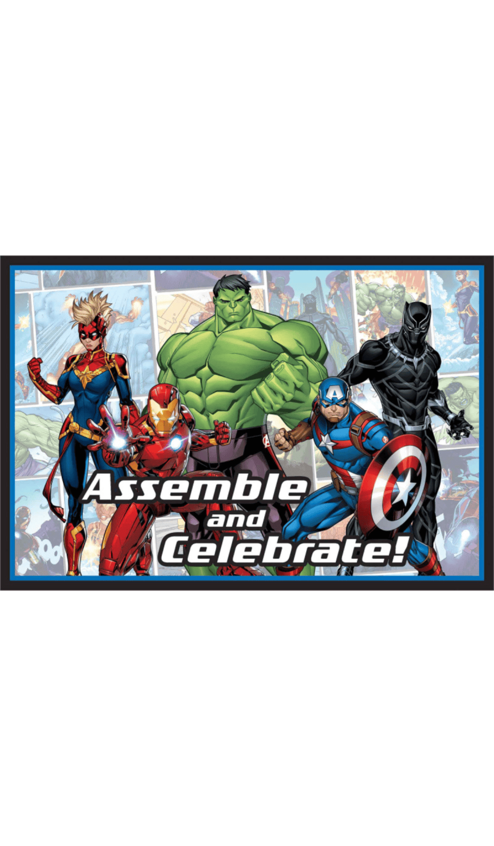 Avengers Invitations