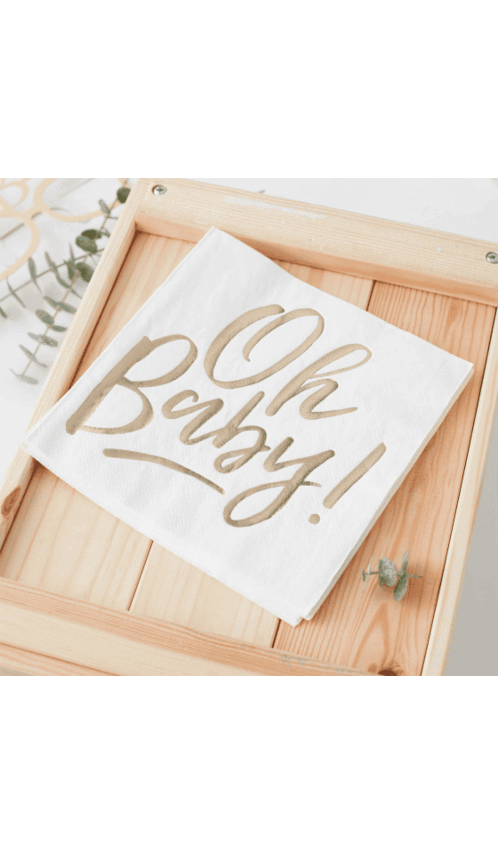 Oh Baby Party Napkins