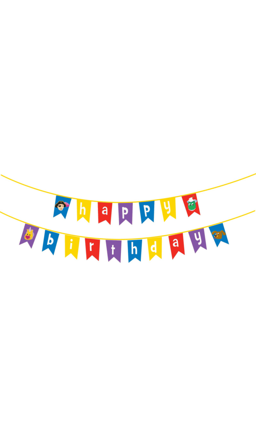 The Wiggles party banner