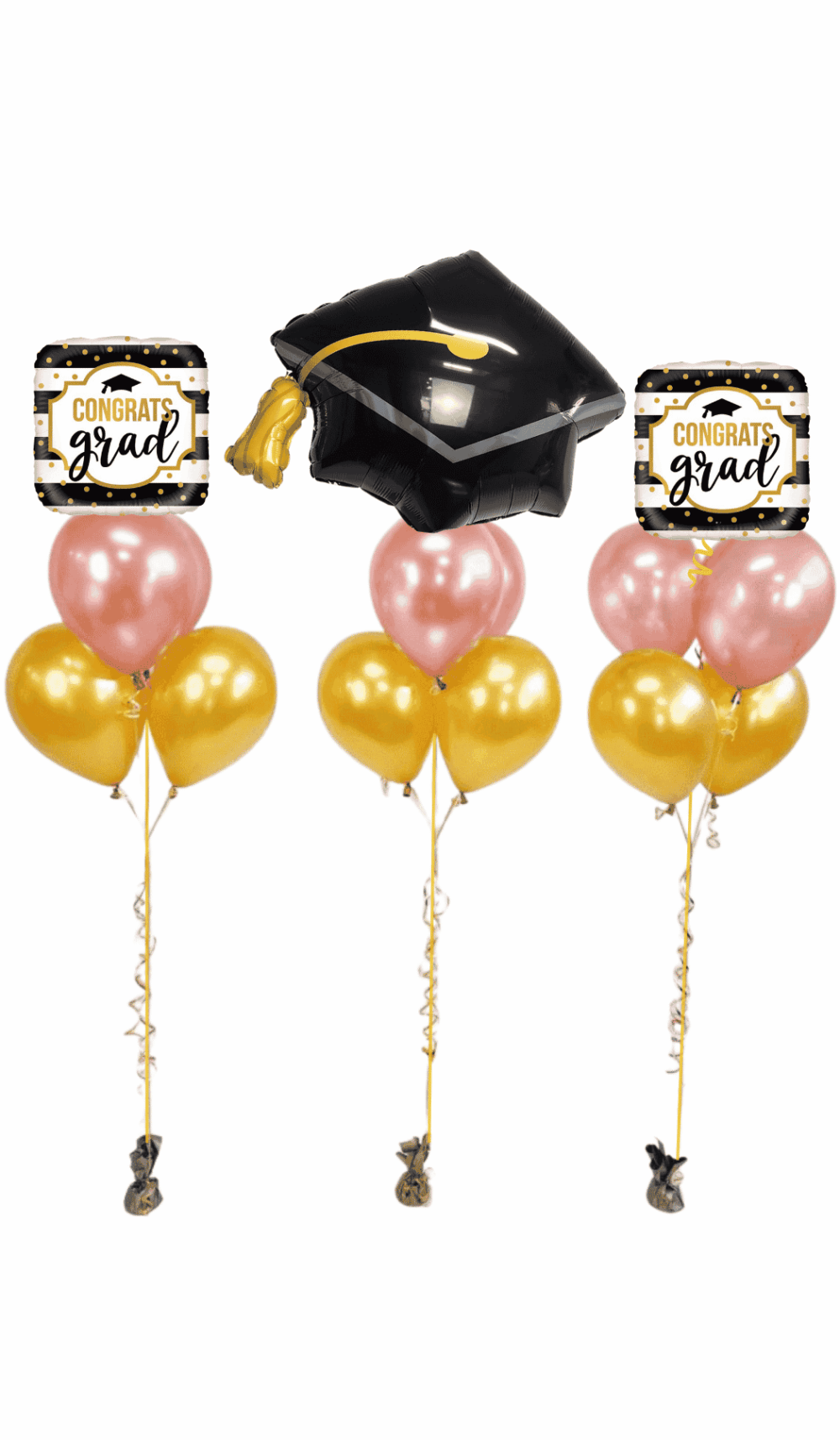 Congratulations Graduation helium balloon Bouquets decorating Package set