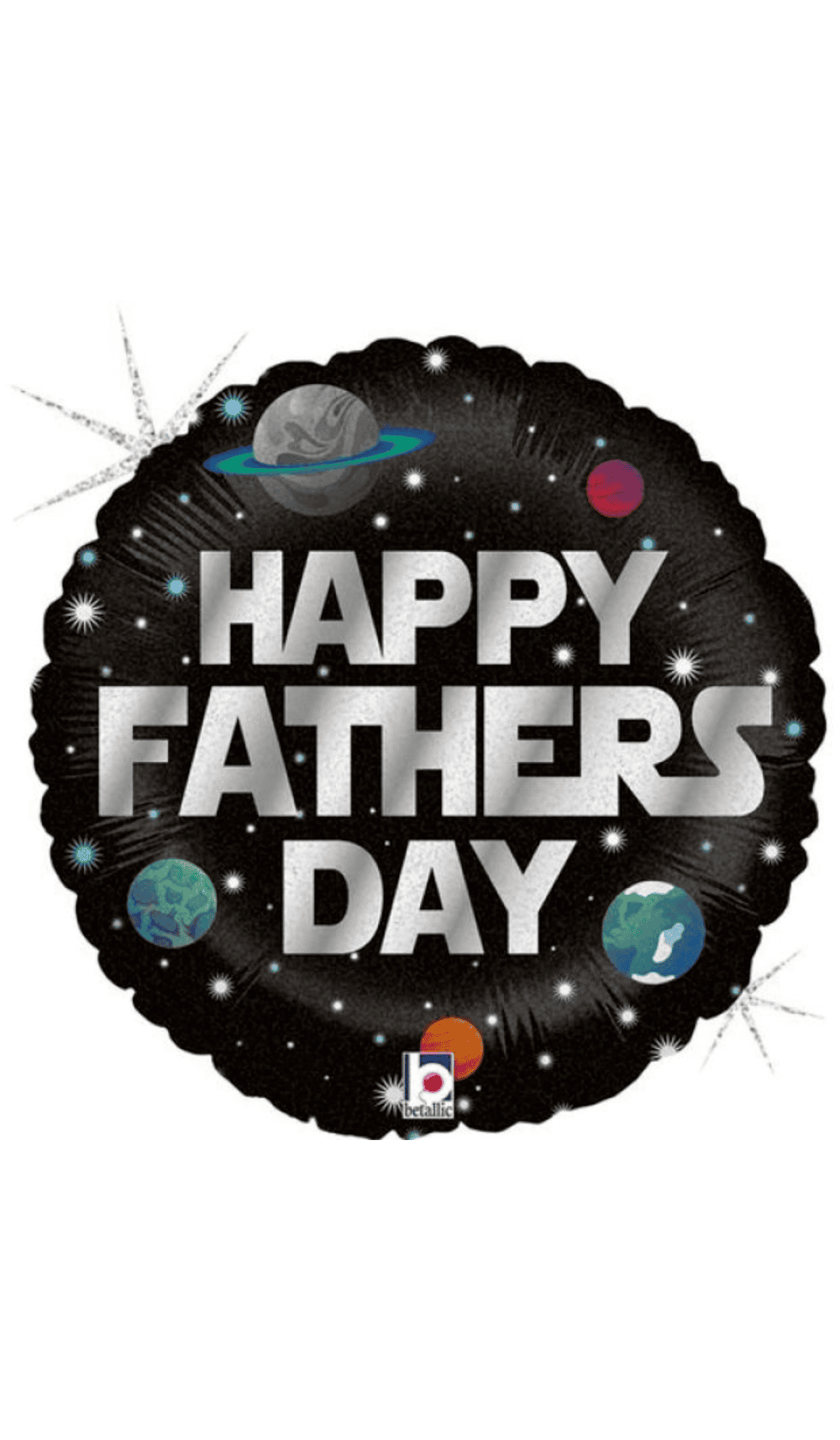 Foil Balloon Happy Father's Day Galaxy