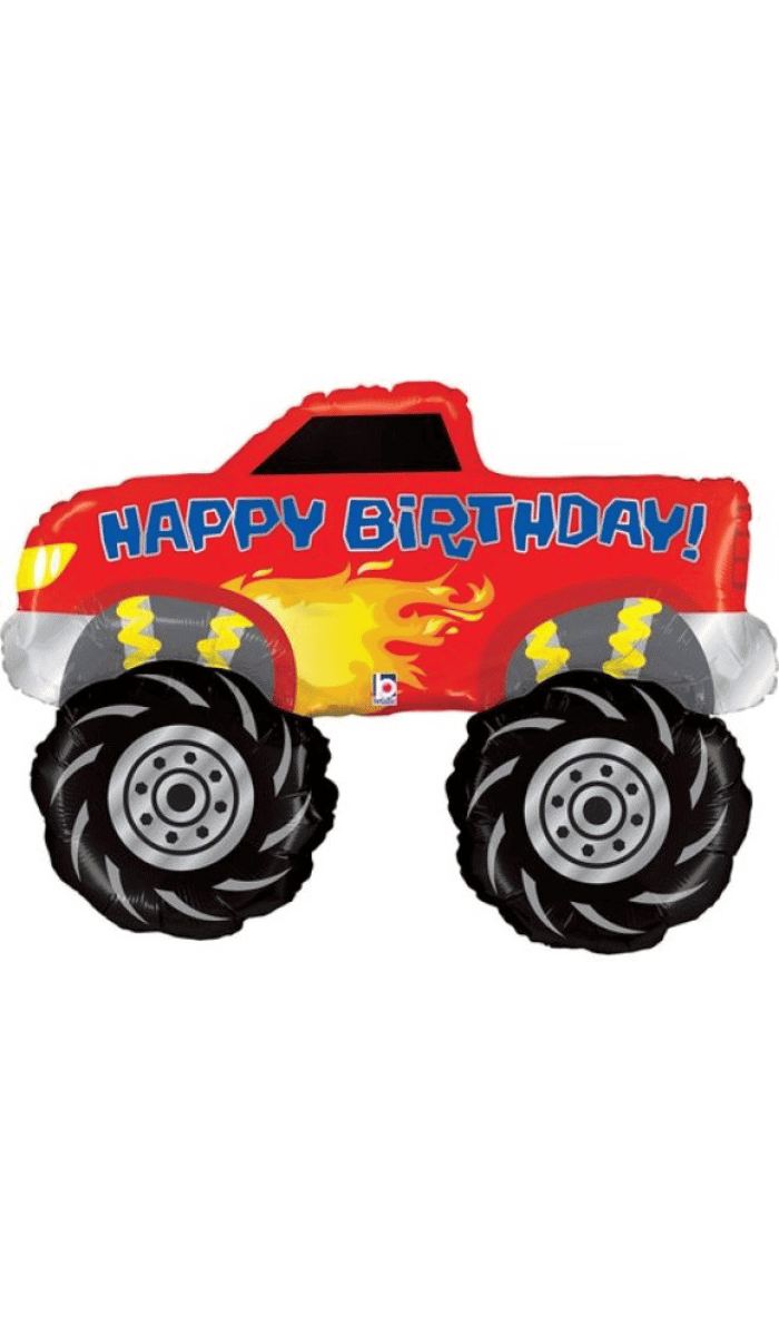 Monster Truck shape Foil Balloon