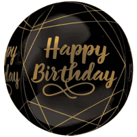 Black Gold Birthday