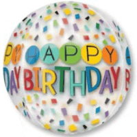 Rainbow Confetti Birthday