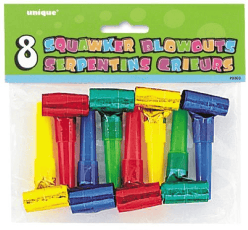 Prismatic Rainbow Blowouts Party