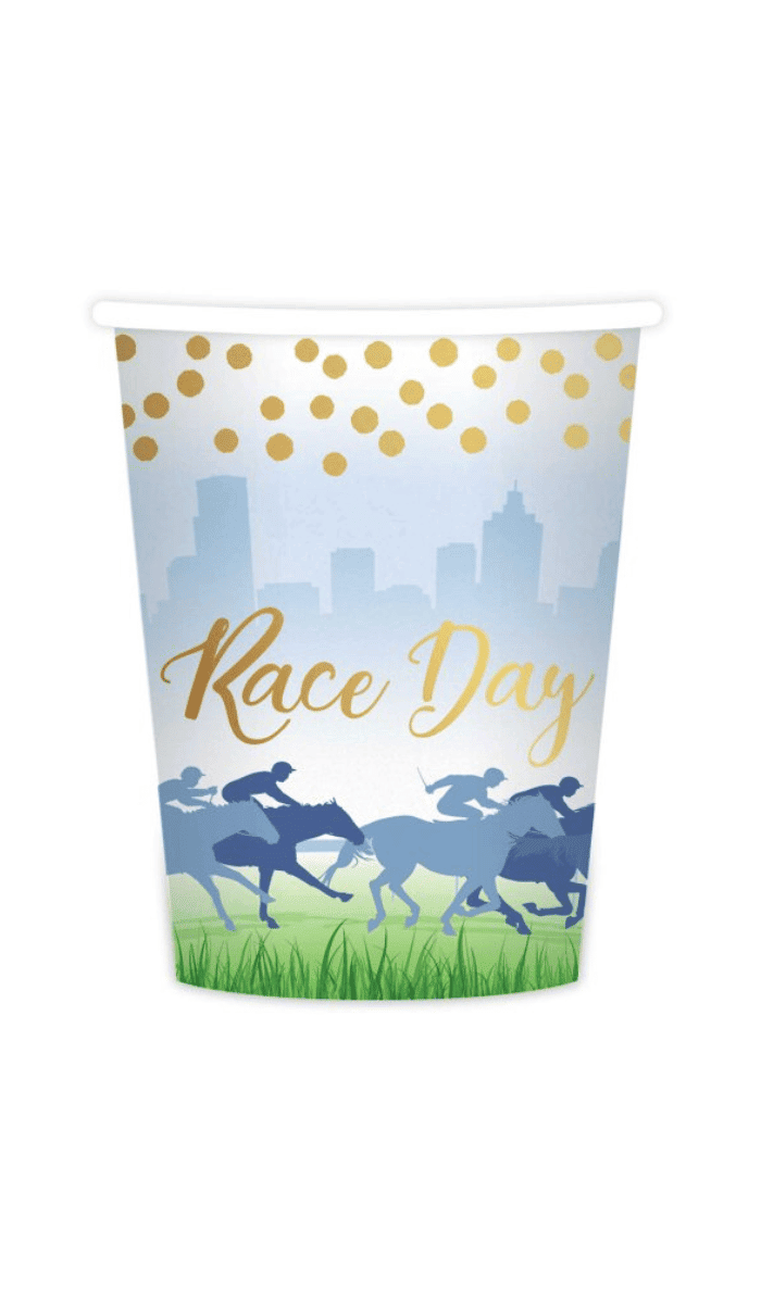 Melbourne Cup Race Day Paper Cups
